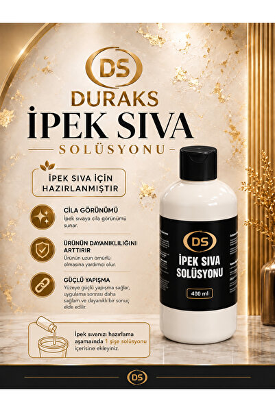 DURAKS İPEK SIVA SOLÜSYONU [Cila, Vernik ve Dayanıklılık Görevi]