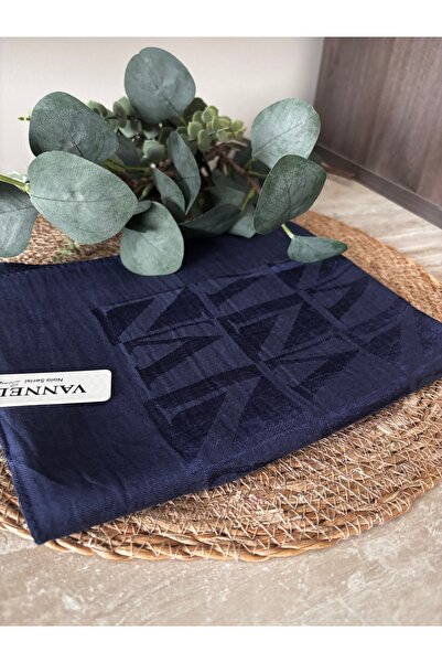 Tema Butik Naia Pamuk şal lacivert
