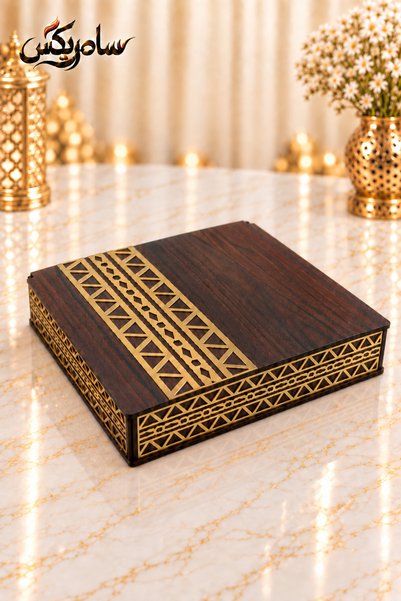 Samrix طقم وسام المتكامل – مبخرة قابلة للتركيب مع عود وعطر وسبحة قابل للتخصيص بالاسم واللوجو