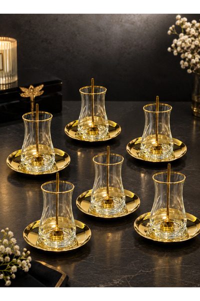 Tiamo Rio Tea Set Titanium for 6 People