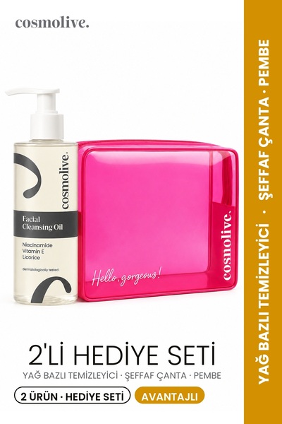Cosmolive Niacinamide & Makeup Pink_Large Set of 2