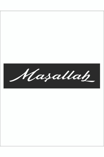 pınaxar Mashallah Car Sticker 33x6 Cm