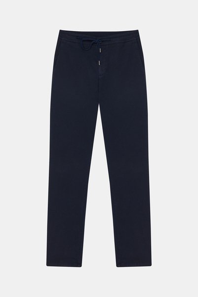 W Collection LACİVERT BORU PAÇA SPOR PANTOLON