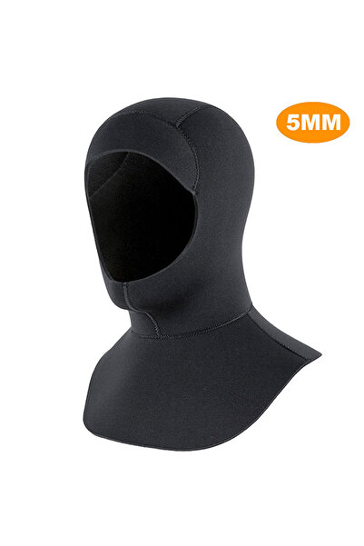 Choice قبعة شال مقاس L XL 5 مم، غطاء رأس للغوص من النيوبرين، غطاء بدلة غوص حر...