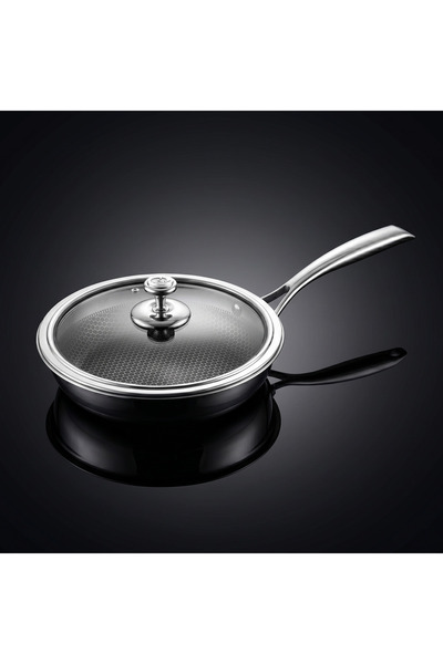 Jumbo Gourmet 3PLY İndüksiyon Tabanlı Çelik Tava 24 cm