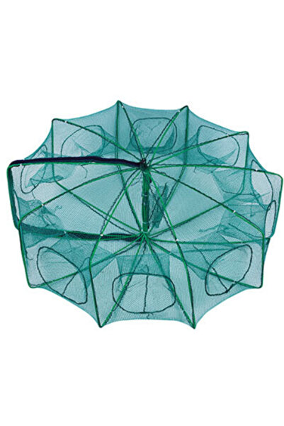 Choice 10 HOLES 82CM 6/8/10 Holes Mesh Portable Fishing Net Cage Folding Cray...