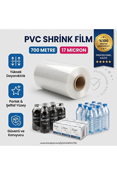 Ambalajistan Pvc Kaplama Pvc Shrink Film 30 cm