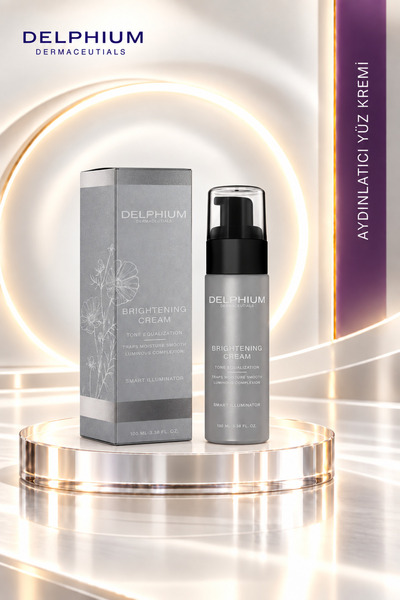 DELPHİUM Brightening Cream – Cilt Tonu Eşitleyici & Aydınlatıcı Krem | 100 ml