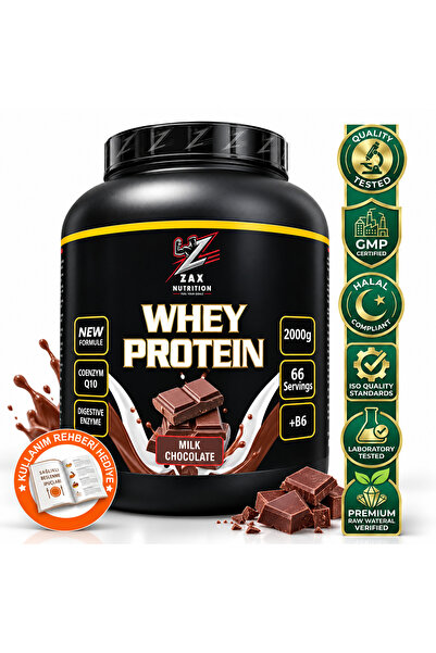 zax nutrition Premium Whey Protein Tozu Sütlü Çikolatalı 2 kg - Kas Gelişimi ...