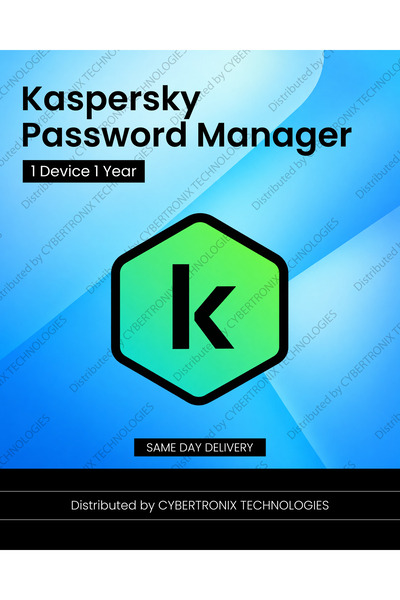 KASPERSKY Password Manager | 1-Year Subscription | 1 PC | Digital License | S...