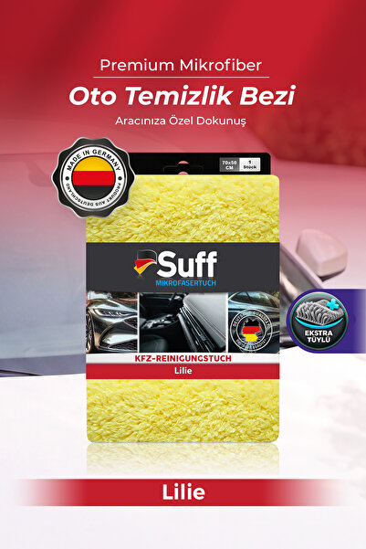 Suff ليلى قماش تنظيف السيارات 70x50 |   توربيدو، قماش العناية بالجلد والداخلي...