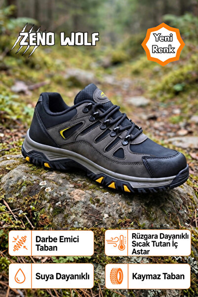 Tomato Bags Erkek Outdoor Trekking Botu Suya Dayanıklı Kaymaz Taban Kışlık Yü...