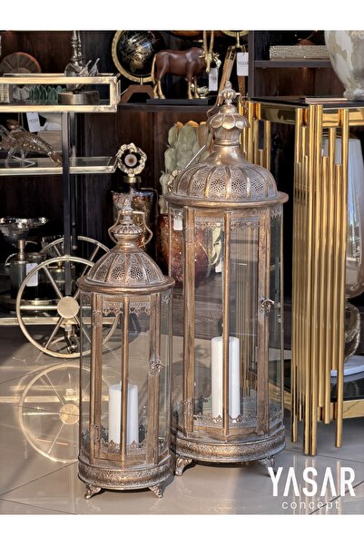YASAR CONCEPT Palazzo Mega Metal Yer Feneri Set