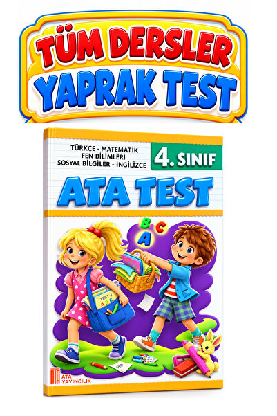 Ata Yayıncılık 4.sınıf Ata Test