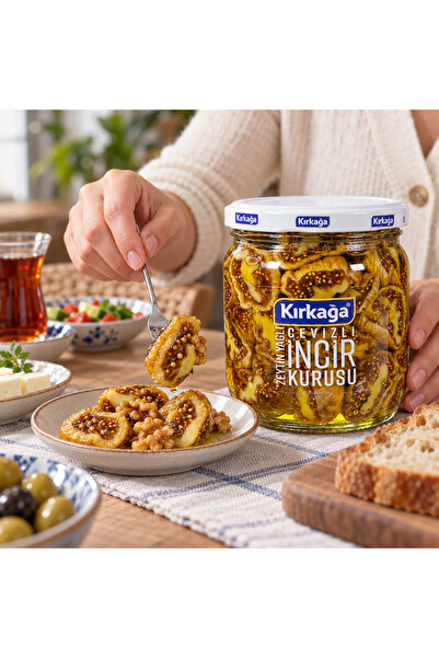 Kırkağa Cevizli Zeytinyağlı Kuru İncir 450 g