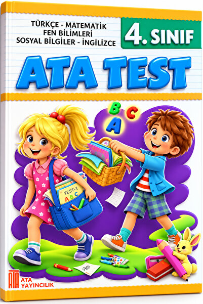 Ata Yayıncılık 4. Sınıf Ata Test (Çek Kopar)