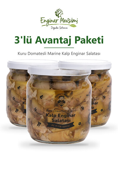 enginar mevsimi "tarladan sofranıza, doğru adres" Kuru Domatesli Marine Kalp ...