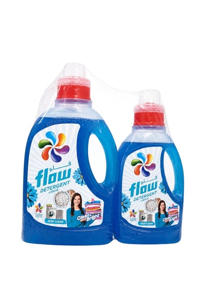 Flow Liquid Detergent Deep Clean 2L + 1L