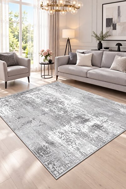 Zeria Home Kaymaz Taban Yıkanabilir Dijital Baskı Halı Yolluk Mutfak Halısı G...