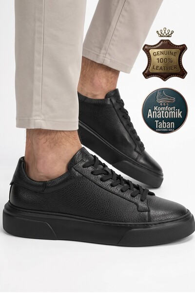 MAKRAS EXCLUSIVE MAKRAS EXCULUSIVE Sneaker Eva Taban Hakiki Deri Günlük Ayakkabı