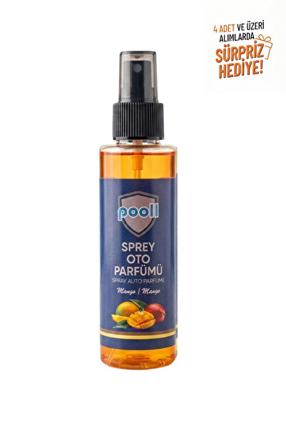 Araç Kokusu Araba Parfümü Araç İçi Sprey Oto Parfüm 150 ML Mango