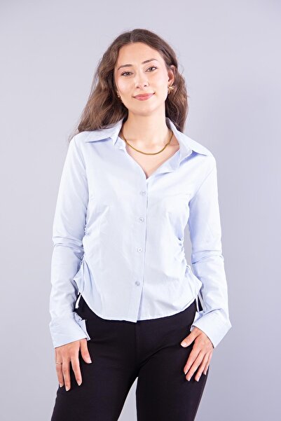 Mckanzie 3142 side lace shirt
