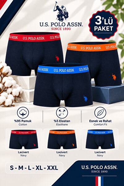 U.S. Polo Assn. Men'S, Licensed, Uspa, 95% Cotton, 5% Elastane, Colored Elast...