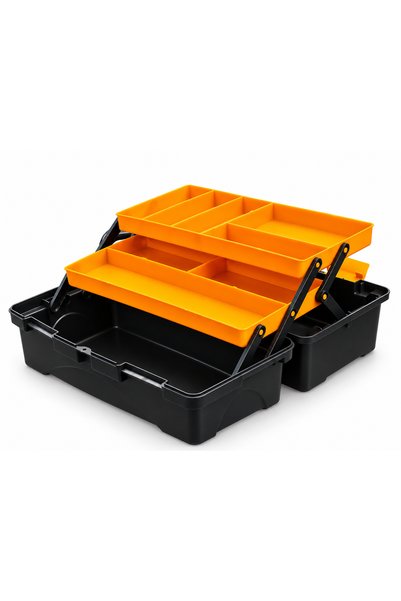 Başol ASR-2052 Super-Bag 17 İnç Cantilever Takım Çantası – Kademeli Organizerli Alet Kutusu (41 cm)