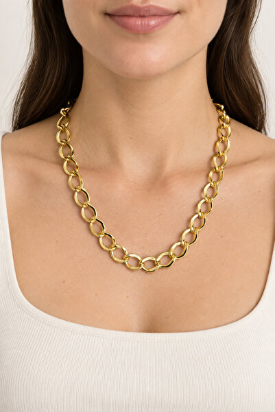 MK tasarım Steel Necklace 1200.001