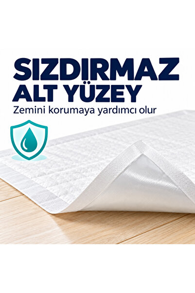 Naturashine Kedi Köpek Çiş Pedi 60x90 cm 5 Adet – Tek Kullanımlık Sızdırmaz Tuvalet Eğitim Pedi