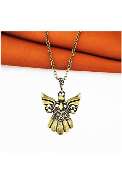 Bijustore Antique Yellow Angel Women's Necklace