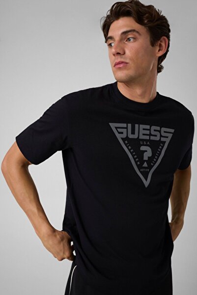 Guess تيشيرت بشعار المثلث