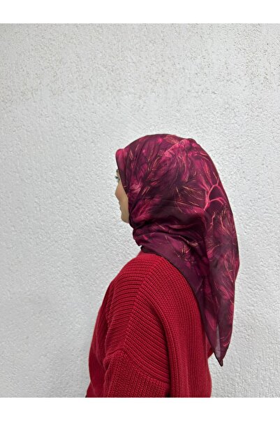 SİYANE ŞAL Siyane Scarf Lotus Desen Eşarp 11