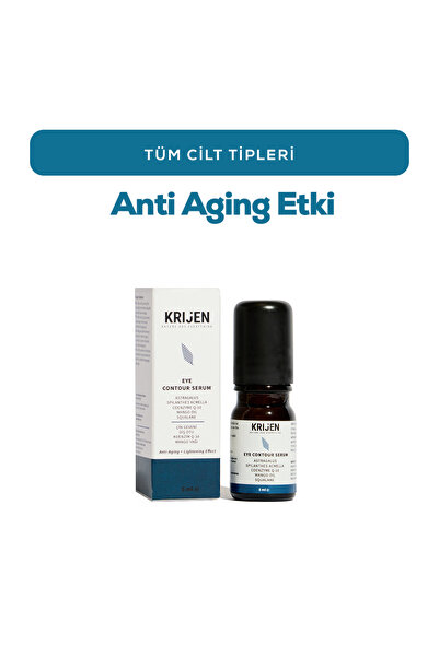Krijen Çin Geveni & Diş Otu & Koenzim Q10 Göz Çevresi Serumu - Aydınlatıcı Bakım
