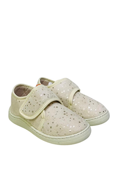 KU&PA SHOES Παιδικά παπούτσια Unisex με στάμπα αστεριών σε μπεζ χρυσό χρώμα, ...