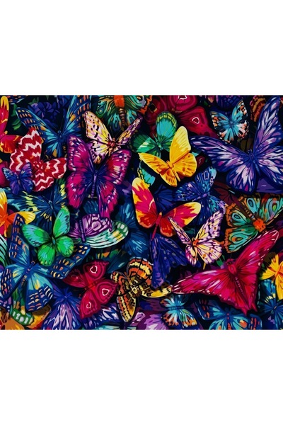 DUCK HOBY 50x40 Boncuklu Taş İşleme Mozaik Elmas Goblen Elmas Boyama Puzzle D...