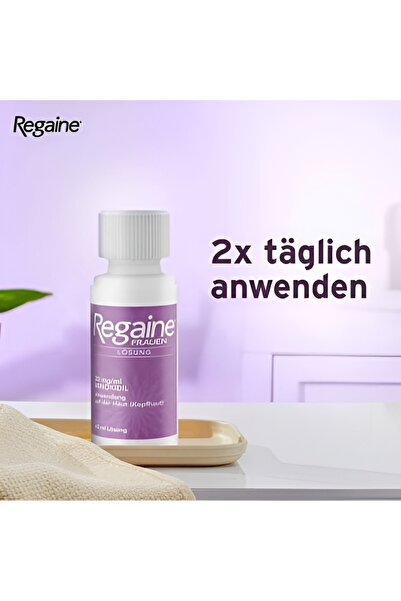 Rogaine -Regaine Women's 2% mintopical 1 Aylık kullanım için Solüsyon 1 Adet ...