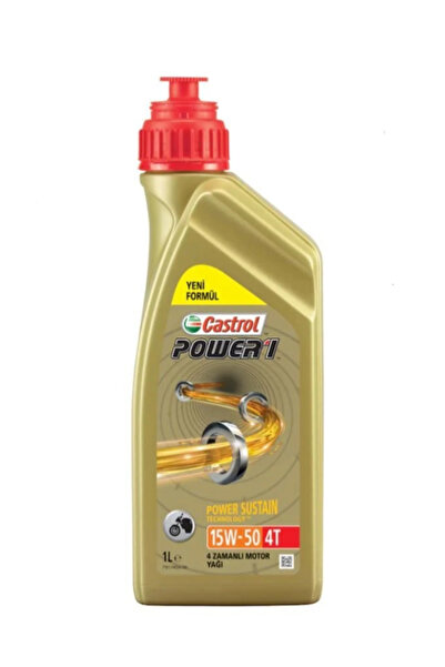 Power1 4T 15W-50 1 LT Motosiklet Yağı