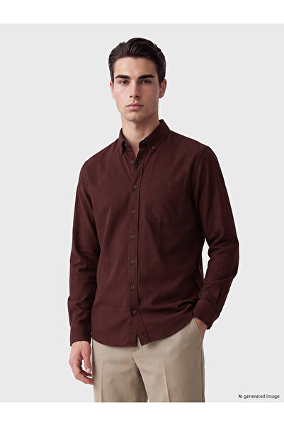 LC Waikiki Quality Parts from Çelebi Store Standard Fit Gabardine Men's Shirt