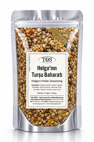 TOS The Organic Spices Helga'nın Turşu Baharatı 100 gr Helga’s Pickle Seasoning