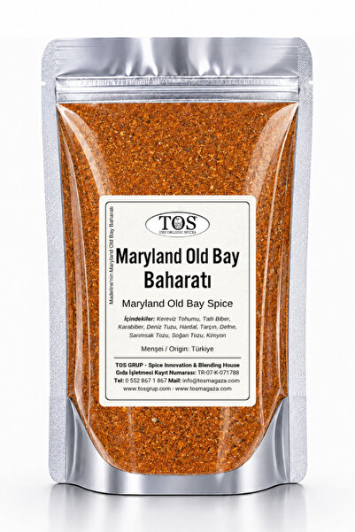 TOS The Organic Spices Madeline'nin Maryland Old Bay Baharatı 100 gr Madeline...
