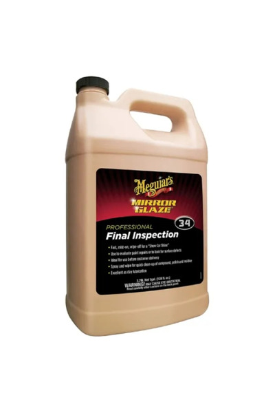 Meguiars Inspecție finală Soluție de 3.78L pentru îndepărtarea petelor de pe ...