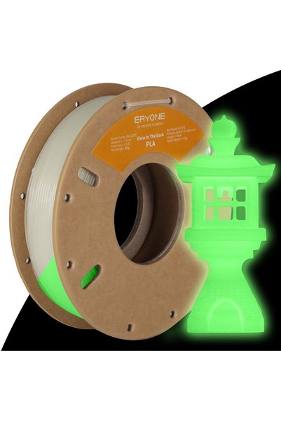Choice4 Glow green filament Eryone 200G PLA Filament Glow In The Dark Premium...