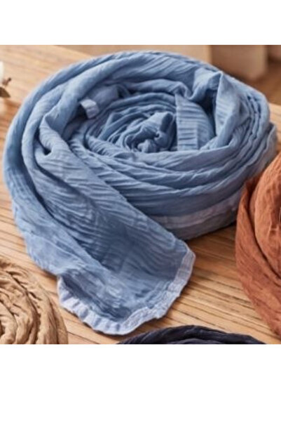 Levidor Piping Muslin Shawl