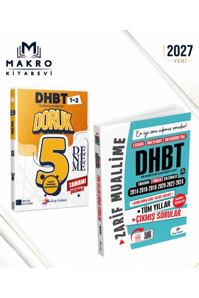 Dizgi Kitap 2026 Doruk DHBT Din Hizmetleri Alan Bilgisi Testi Tamamı Çözümlü ...