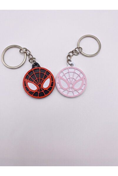 SeaSun Design Spiderman / Stacy / Morales Temalı Couple Anahtarlık Seti