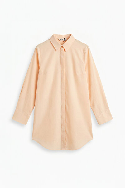 ALLDAY Long Shirt with Hidden Placket