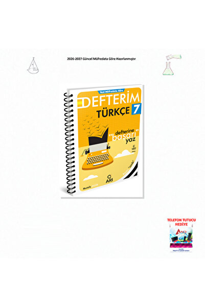 Arı Yayıncılık 2026-2027 7. Sınıf Türkçe Defterim