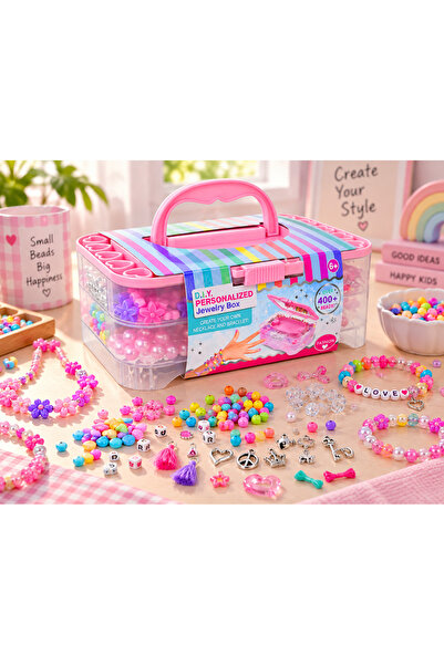 Craft and Arts Jewelry Set 51013979 Jewelry Design Box Design Your Own 400+ B...