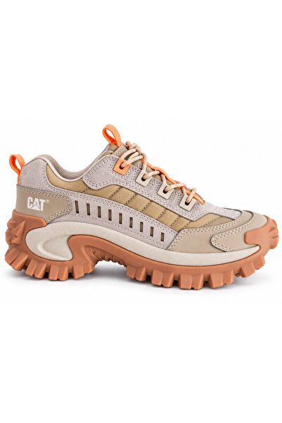 Caterpillar Intruder 013G100955 Kadın Krem Süet Outdoor Günlük Spor Ayakkabı